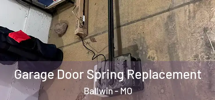  Garage Door Spring Replacement Ballwin - MO