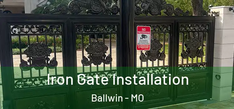 Iron Gate Installation Ballwin - MO